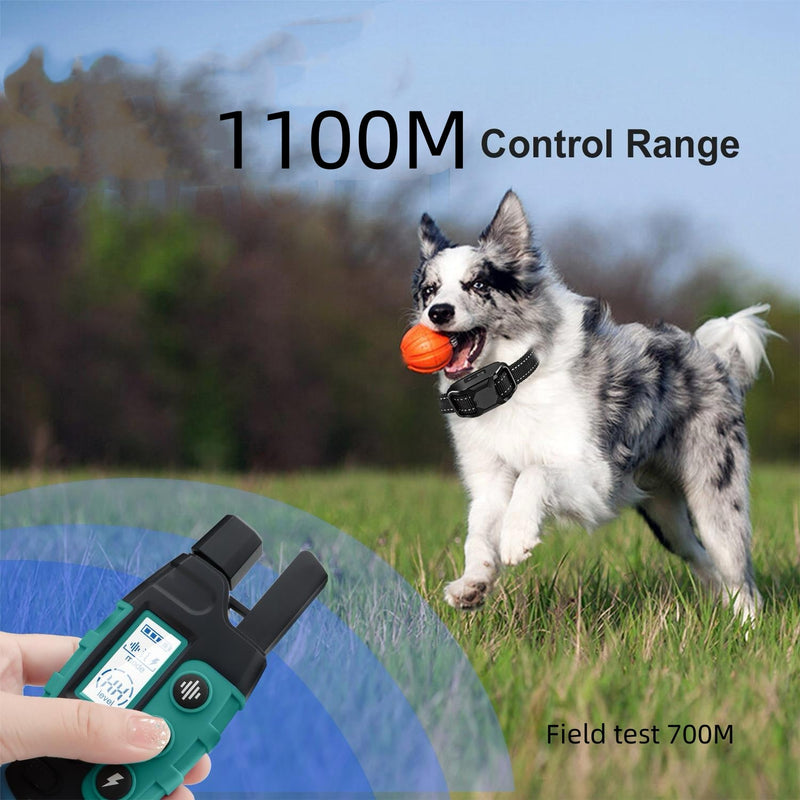 Remote Dog Training Collar - Barktec No-Shock with Beep and Ultra-Strong Vibration Boost