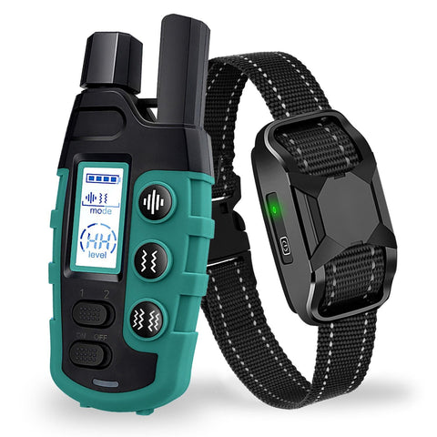 Remote Dog Training Collar - Barktec No-Shock with Beep and Ultra-Strong Vibration Boost