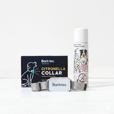 Barktec Rechargeable Sound & Citronella Spray Bark Collar with Refill