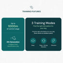 Barktec No-Shock Remote Training Collar with Beep & Ultra-Strong Vibration