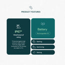 Barktec No-Shock Remote Training Collar with Beep & Ultra-Strong Vibration