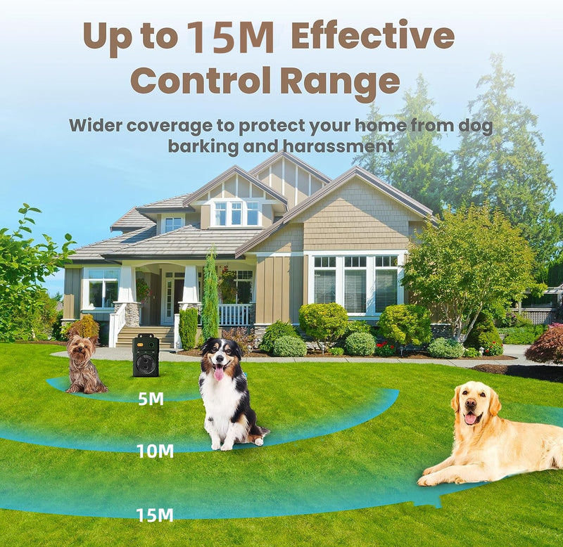 Ultrasonic Dog Barking Device - Barktec Ultimate Outdoor Silencer