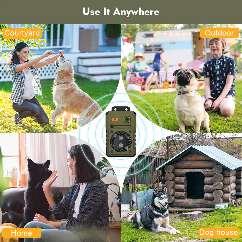 Ultrasonic Dog Barking Device - Barktec Ultimate Outdoor Silencer