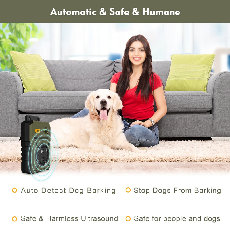 Ultrasonic Dog Barking Device - Barktec Ultimate Outdoor Silencer