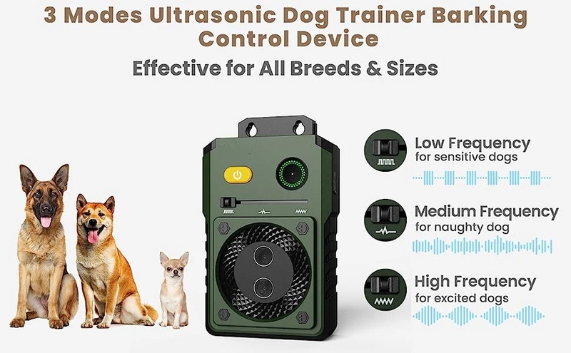 Ultrasonic Dog Barking Device - Barktec Ultimate Outdoor Silencer